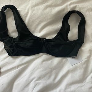 Brand new adika black swim top!!
